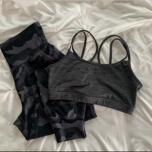 Gray Gaian No Wire Sports Bra